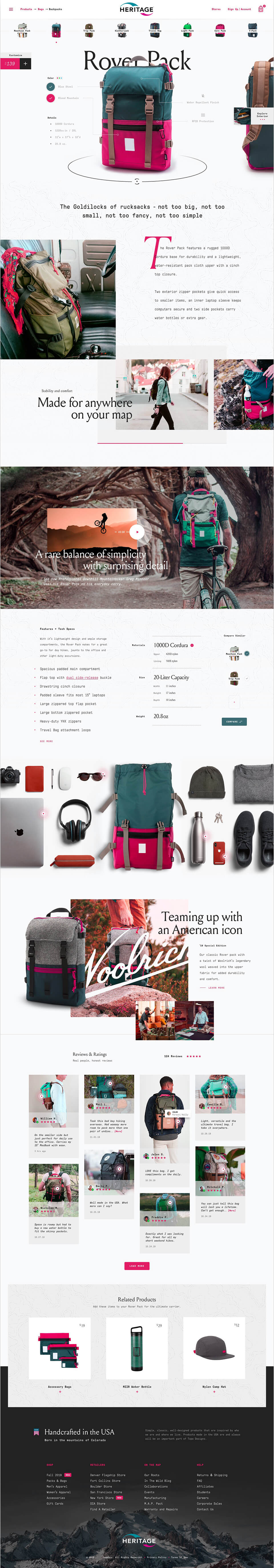 ecommerce design portfolio