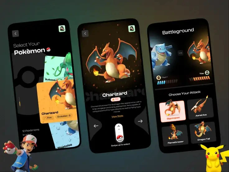 mobile app design portfolio