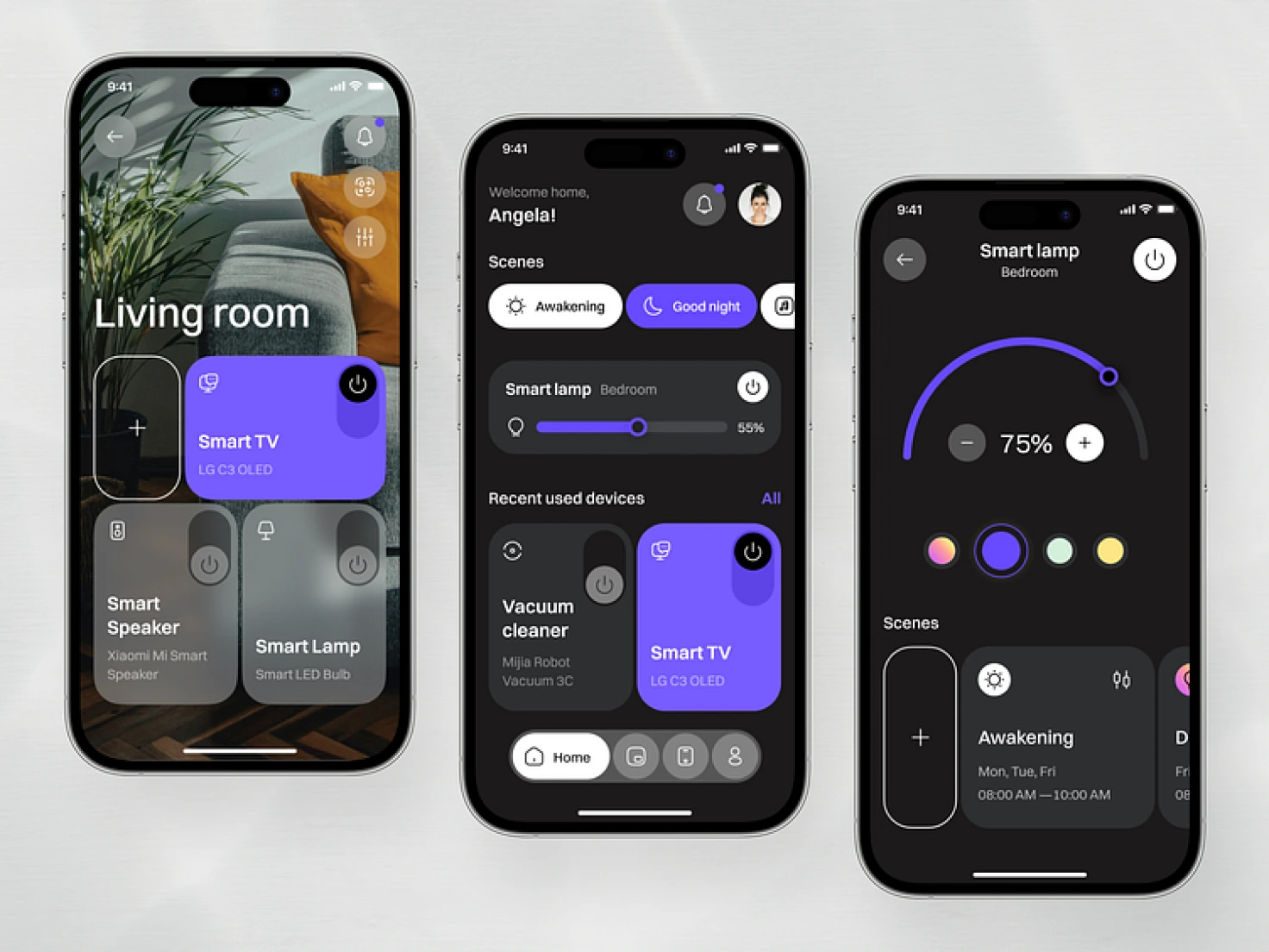 mobile app design portfolio