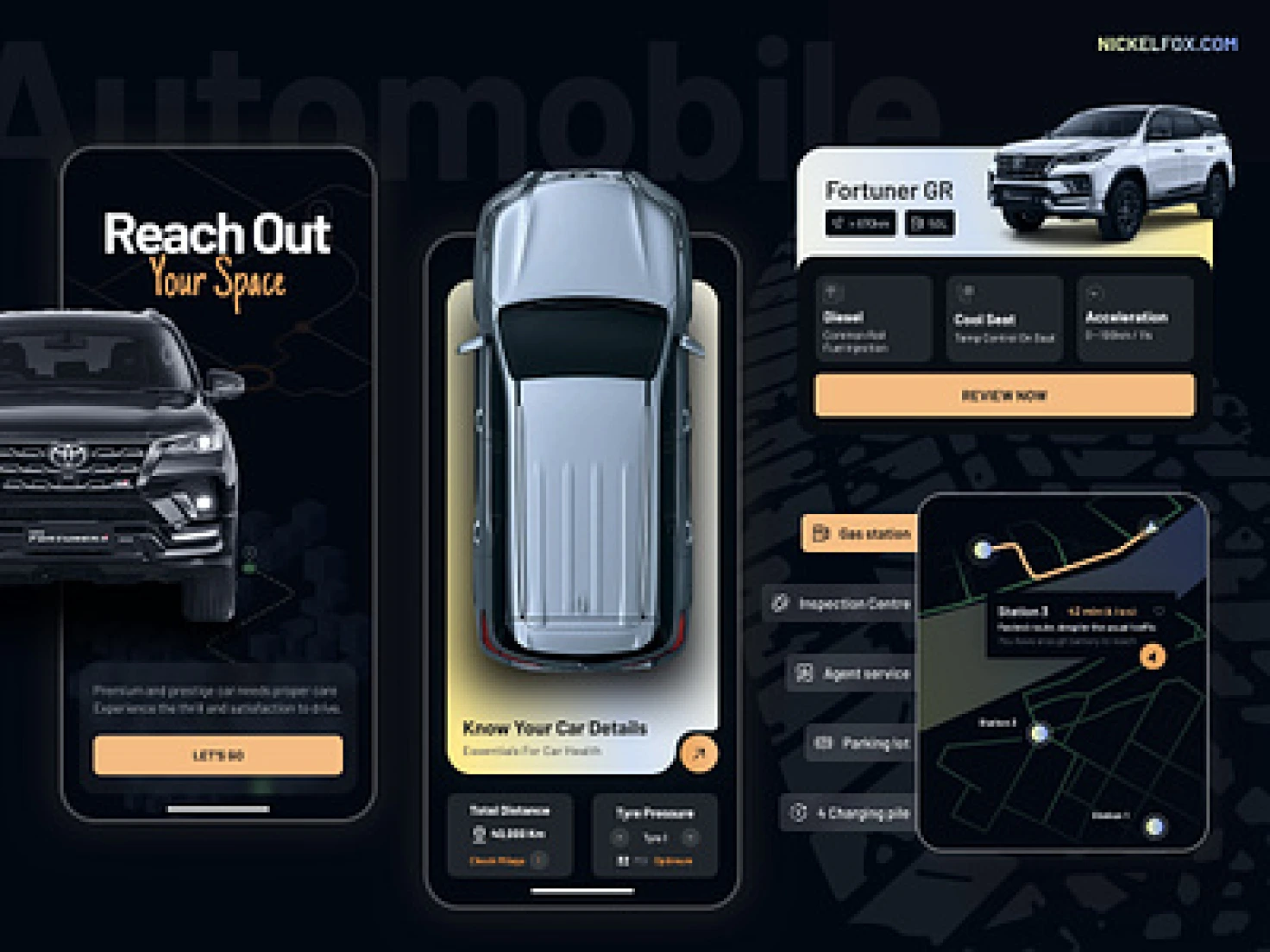 mobile app design portfolio