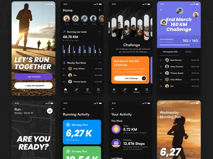 mobile app design portfolio